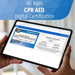 HSI All Ages CPR AED Card