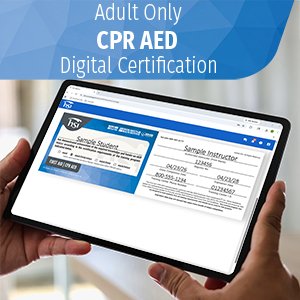 HSI Adult Only CPR AED Card